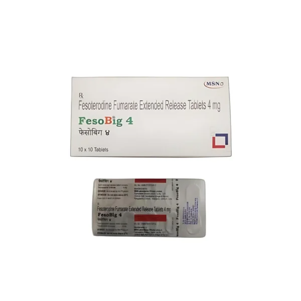 Fesobig 4 Tablet ER (Fesoterodine Fumarate)