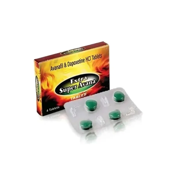 IVM_488_01 Super Avana (Avanafil + Dapoxetine) – Dual-Action Treatment for Erectile Dysfunction & Premature Ejaculation