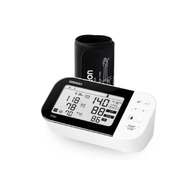 Omron White HEM 7361T Blood Pressure Monitor