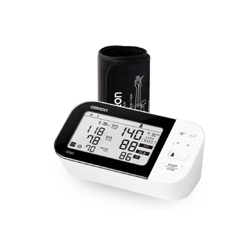 Omron White HEM 7361T Blood Pressure Monitor