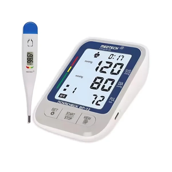 Medtech BP 12 Novacheck BP Monitor with Backlight