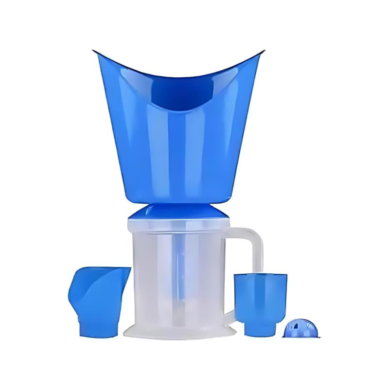 Asbob Healthcare 3 in 1 Steamer Cum Vaporizer Cord Length 1 Meter Blue