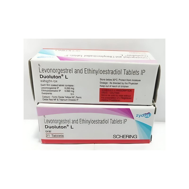 Duoluton L Tablet (Ethinyl Estradiol/Levonorgestrel)