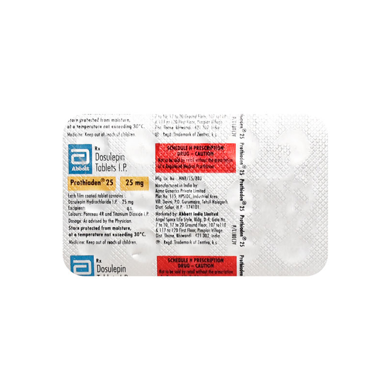 Prothiaden Tablet (Dosulepin)