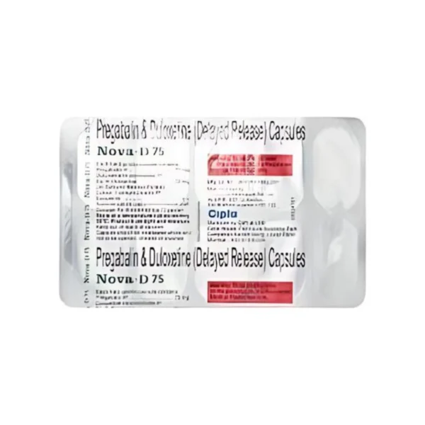 Nova-D Capsule DR (Pregabalin/Duloxetine)