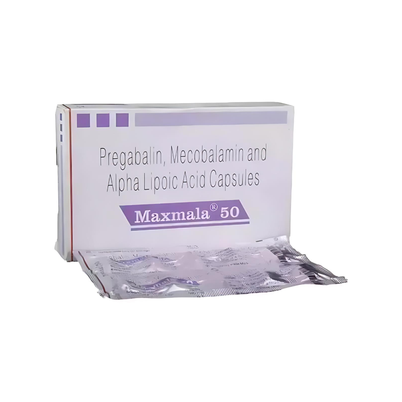 Maxmala Capsule (Pregabalin/Methylcobalamin/Alpha Lipoic Acid)