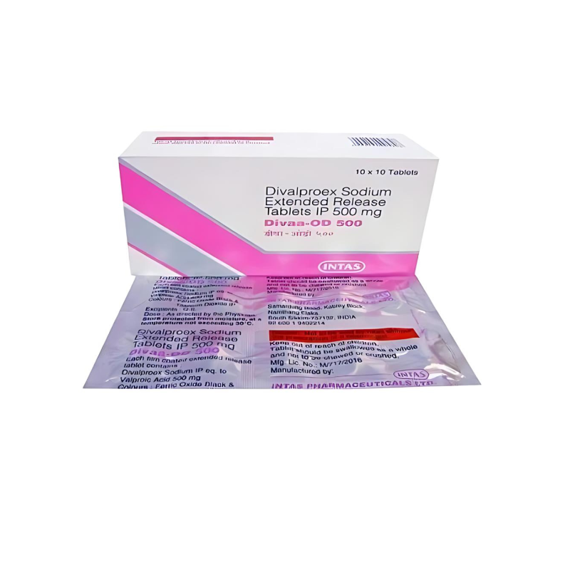 Divaa-OD Tablet ER (Divalproex)