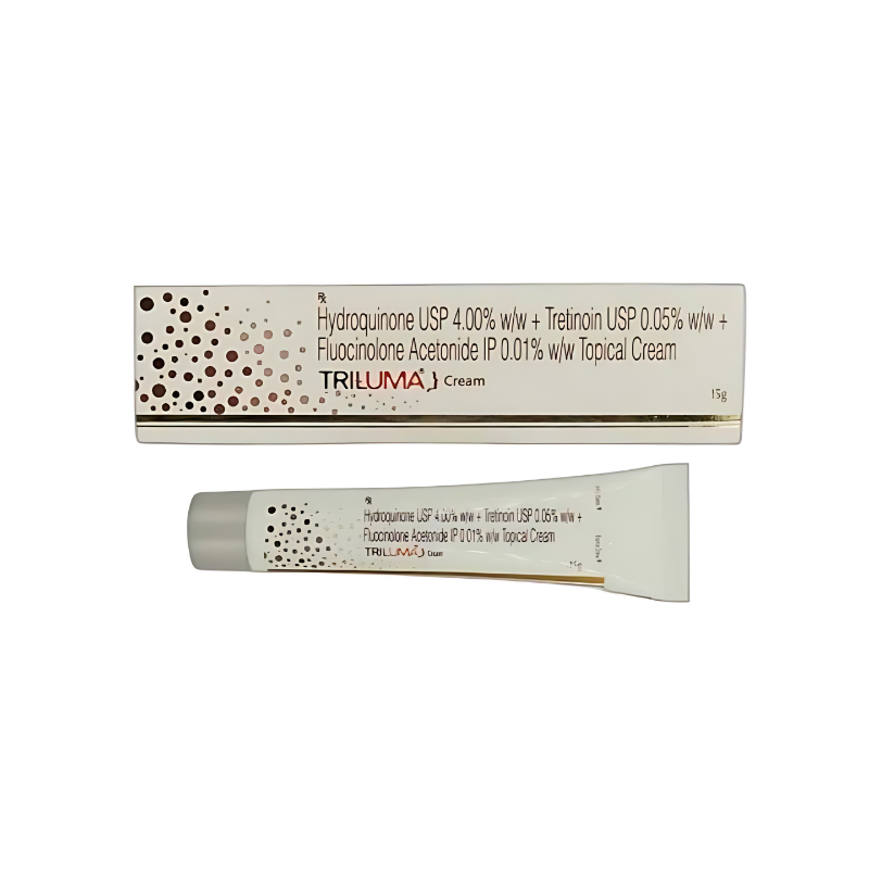 Tri-Luma Cream (Fluocinolone & Hydroquinone and Tretinoin)