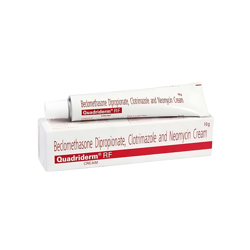 Quadriderm RF (Beclomethasone/Clotrimazole/Neomycin)