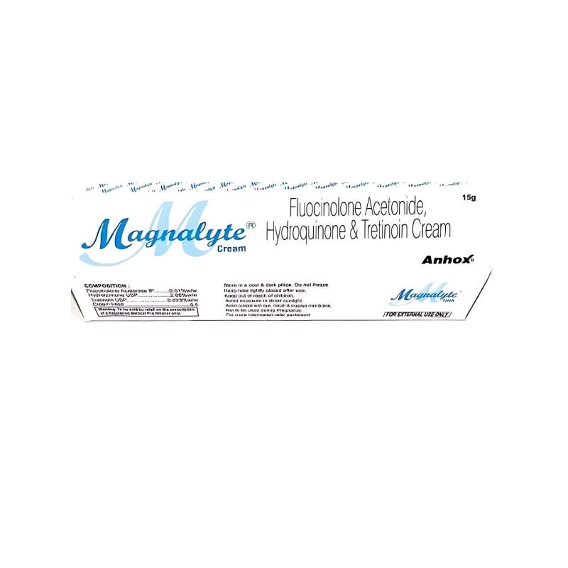 IVM_770_01 Magnalyte Cream (Fluocinolone Acetonide/Hydroquinone/Treti