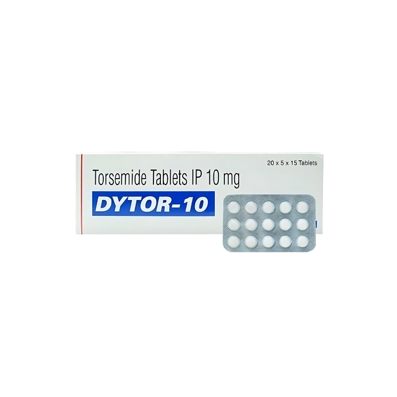 Dytor 10 mg Tablet (Torasemide 10 mg)