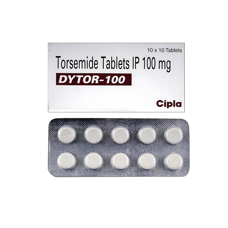 Dytor 100 mg Tablet (Torasemide 100 mg)