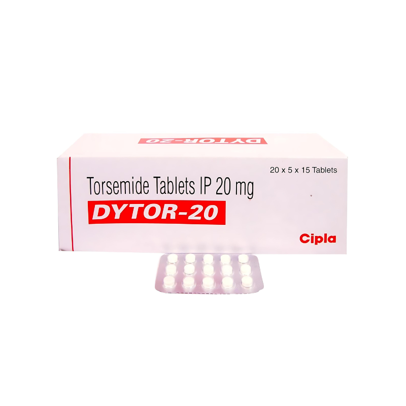 Dytor 20 mg Tablet (Torasemide 20 mg)
