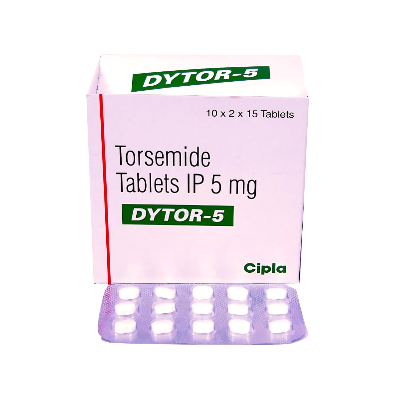 Dytor 5 mg Tablet (Torasemide 5 mg)