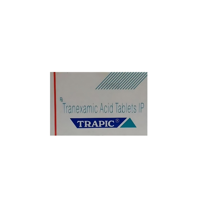 Trapic 500mg Tablet (Tranexamic Acid 500 mg)