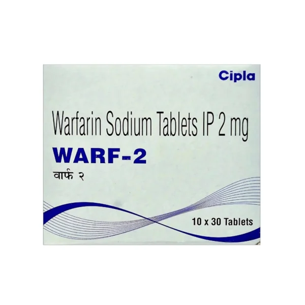 Warf 2 mg Tablet (Warfarin 2 mg)