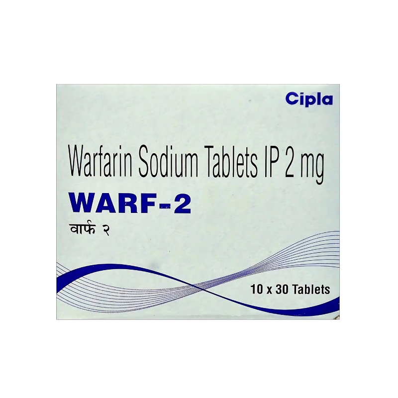 Warf 2 mg Tablet (Warfarin 2 mg)