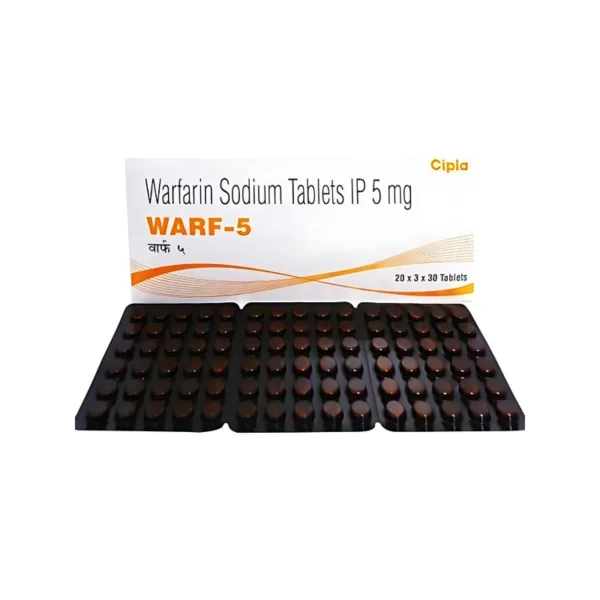 Warf 5 mg Tablet (Warfarin 5 mg)