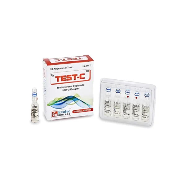 Test-C (Testosterone Cypionate 250 mg)