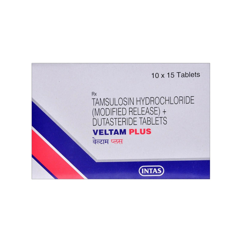 Veltam Plus Tablet (Tamsulosin 0.4 mg/ Dutasteride 0.5 mg)
